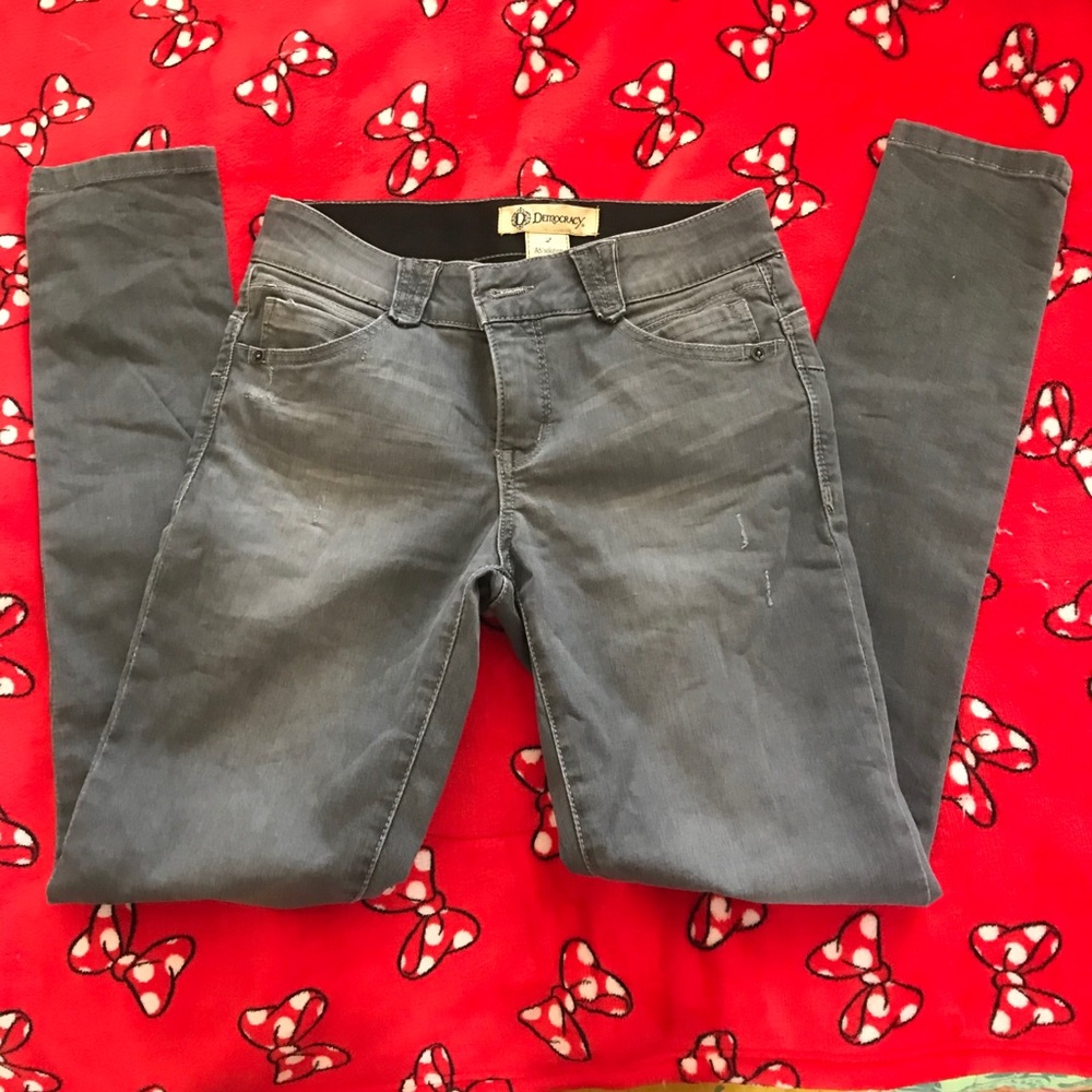 Democracy grey skinny Jeggings